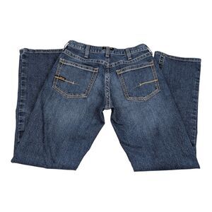 Ariat Men's Rebar M5 DuraStretch Edge Straight Jeans in Ironside Wash 31 x 34